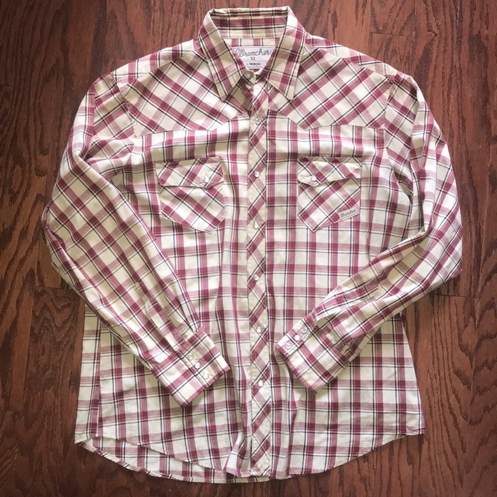Wrangler Wrancher pearl snap